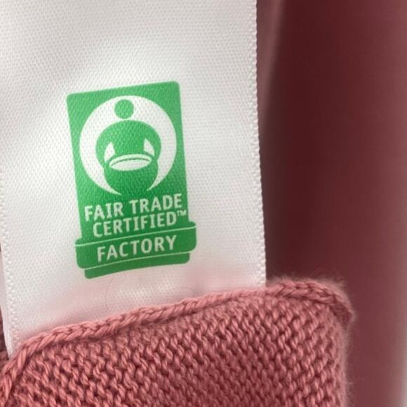 J Crew Crewneck Sweatshirt Cotton Cashmere Pullover Weathered Rose Pink Medium - Picture 9 of 10